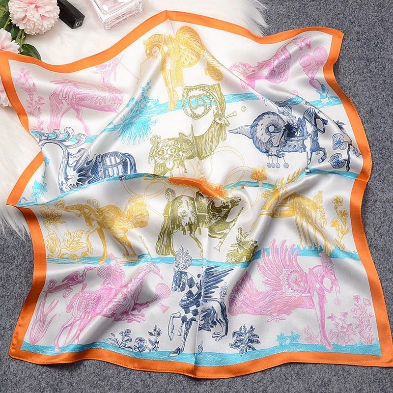 Silk Scarf Digital Printing Scarf